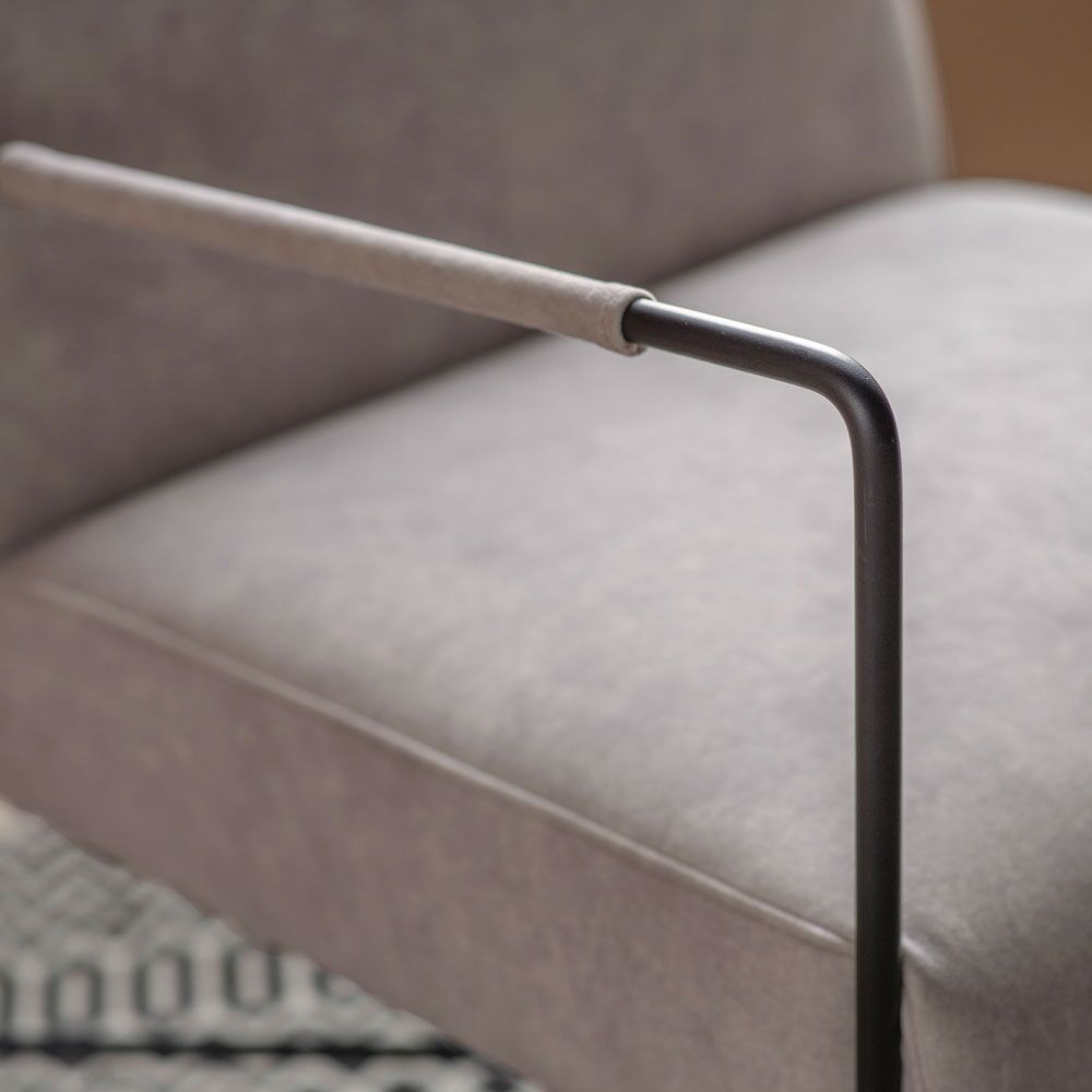 Reno Armchair Grey - Image 2