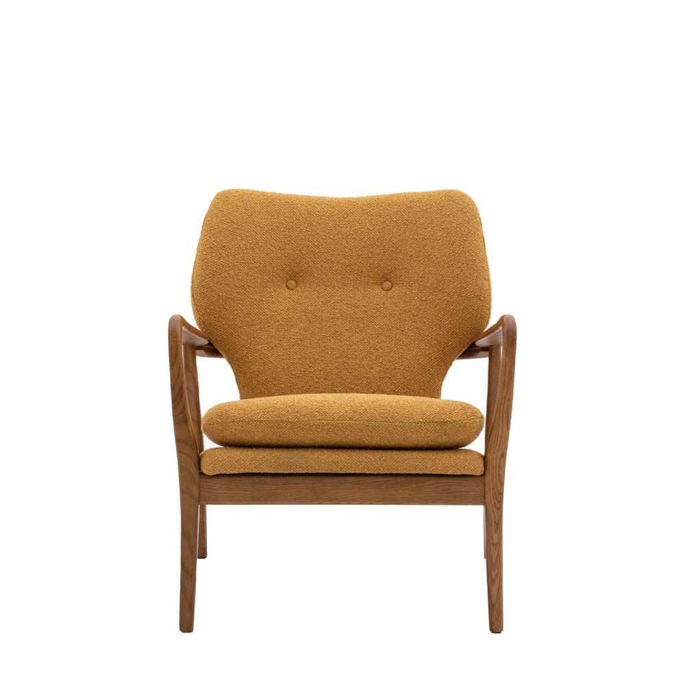 Kalmar Armchair Ochre - Image 5
