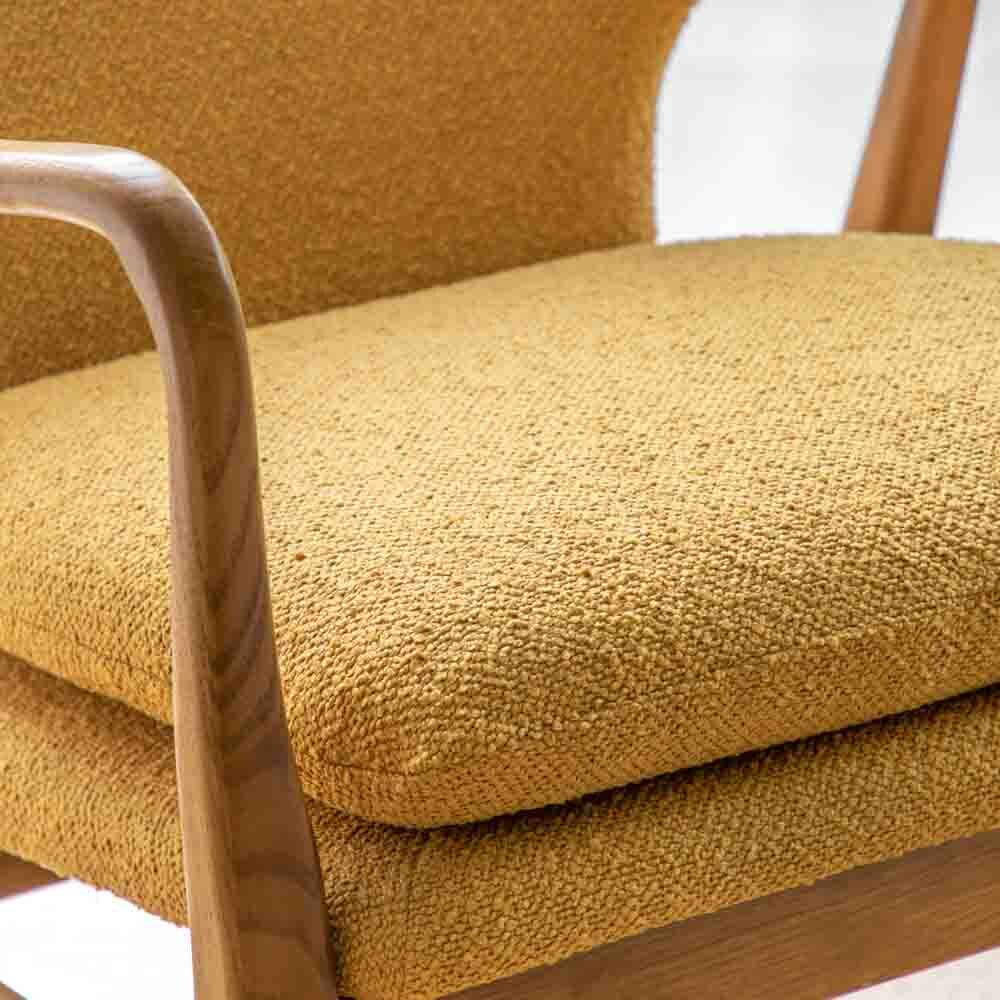 Kalmar Armchair Ochre - Image 3