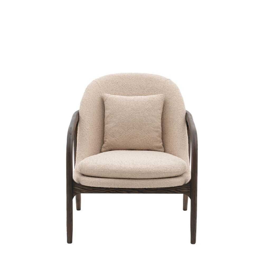 Almansa Armchair Taupe - Image 5