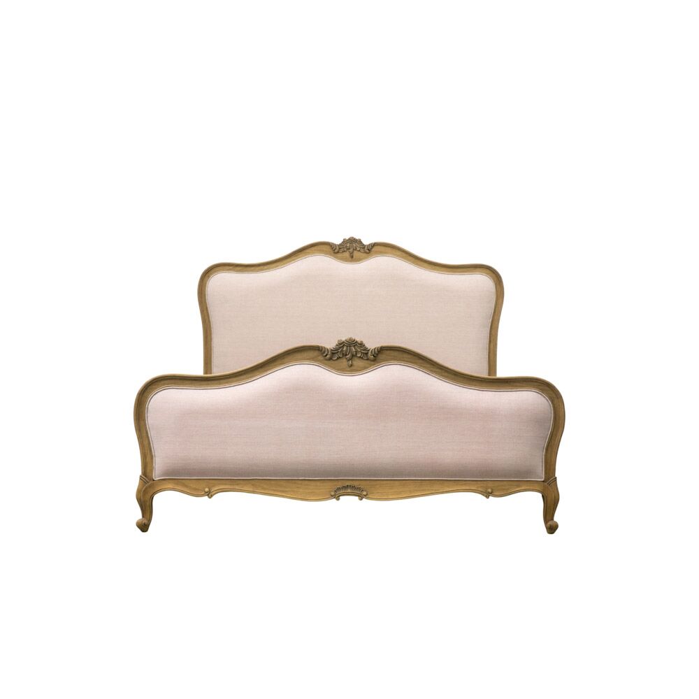 Ghent 6' Linen Upholstered Bed Weathered - Image 5