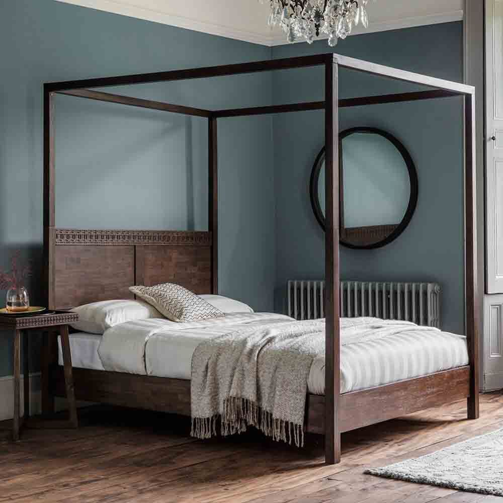 Aswan Retreat 4 Poster 6' Bed