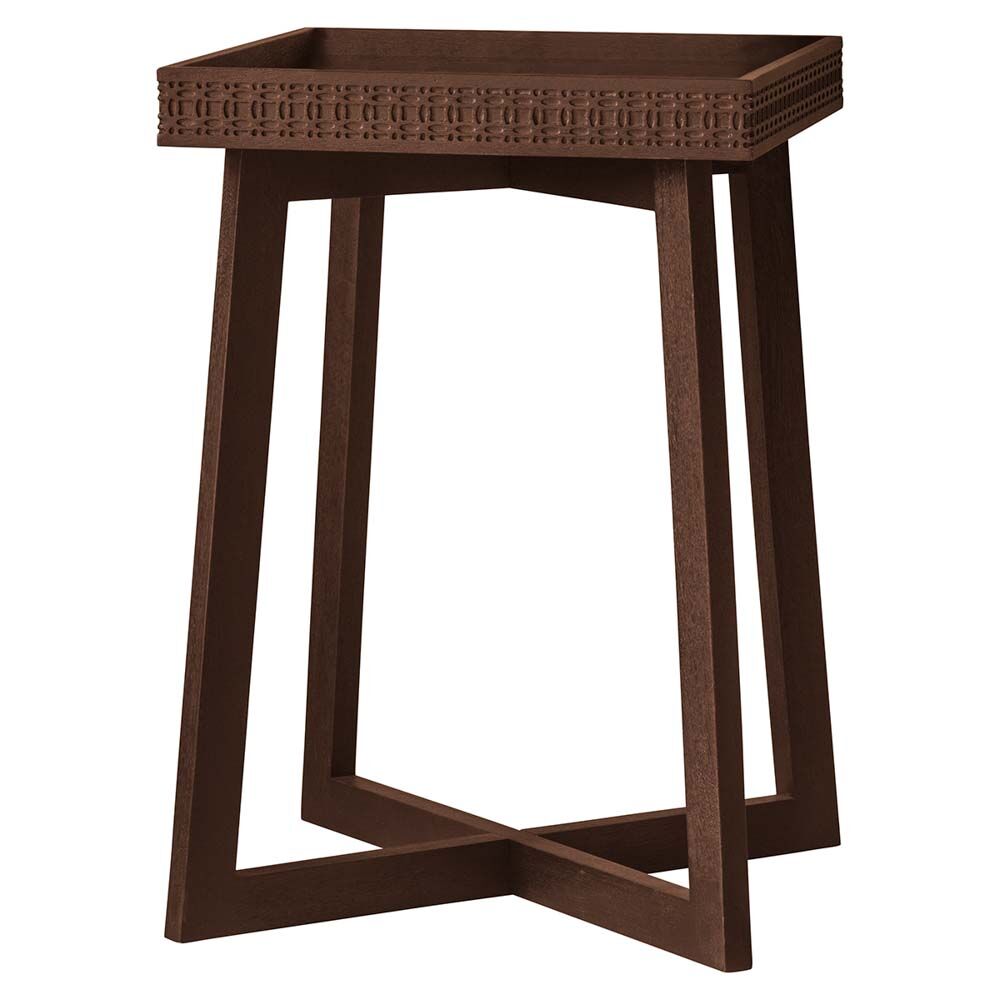 Aswan Retreat Bedside Table Brown Mango - Image 3