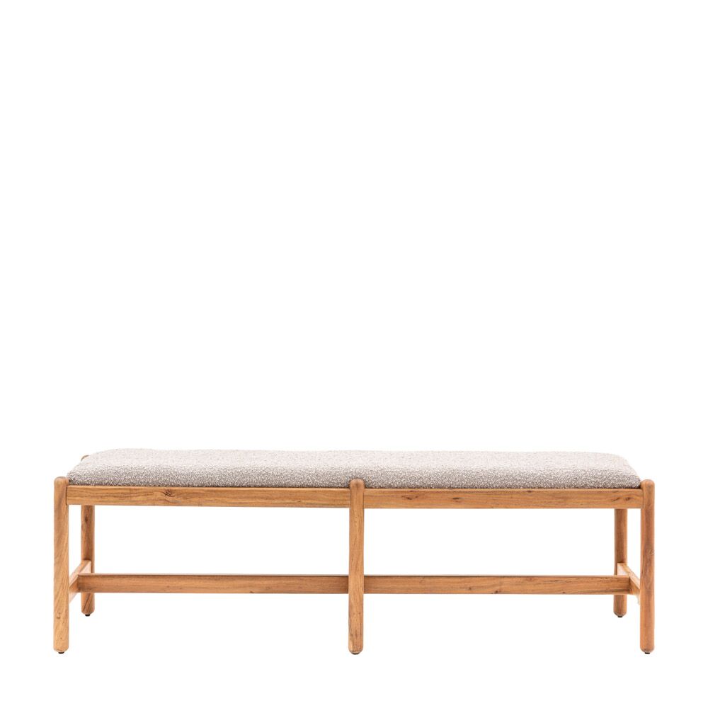 Hanover Dining Bench Natural Acacia - Image 4