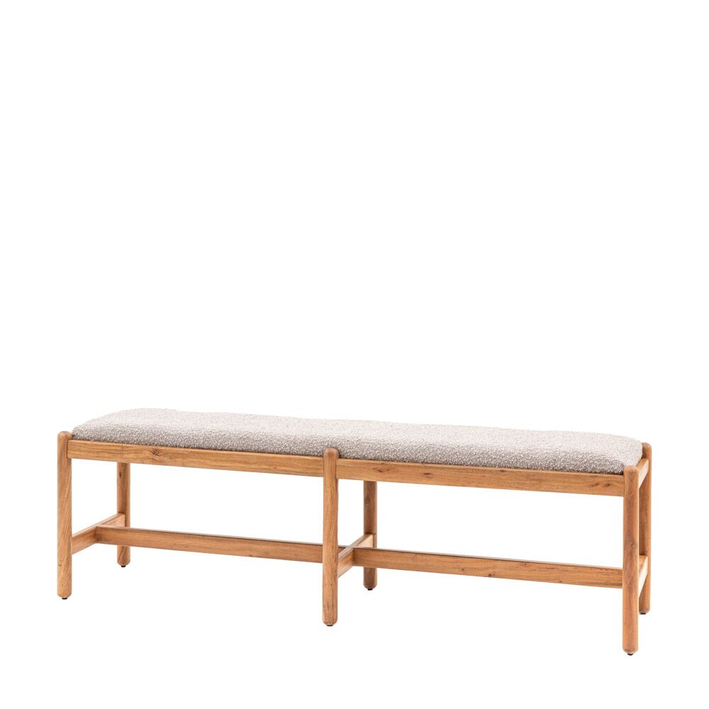 Hanover Dining Bench Natural Acacia - Image 3
