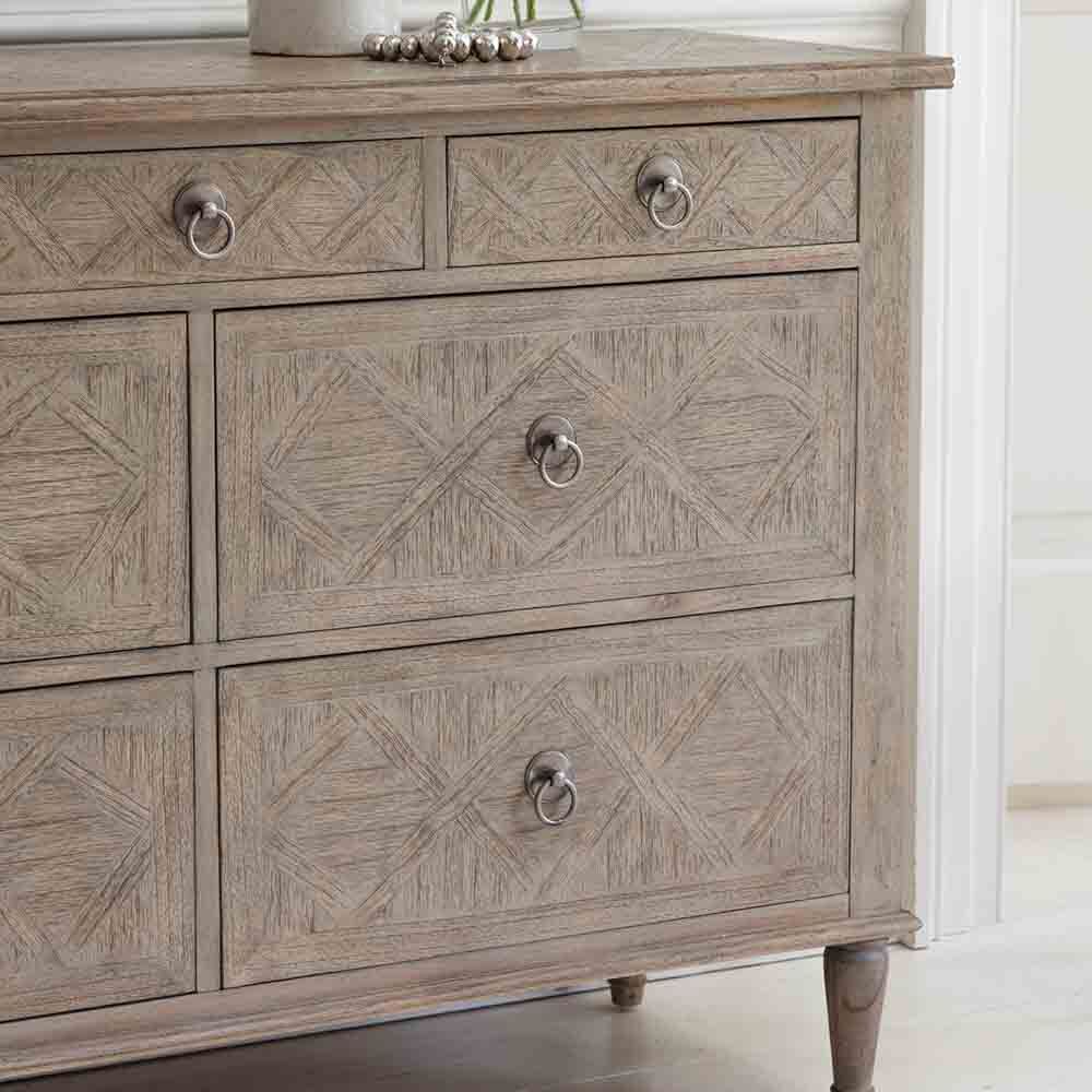 Reims 7 Drawer Chest Natural - Image 3
