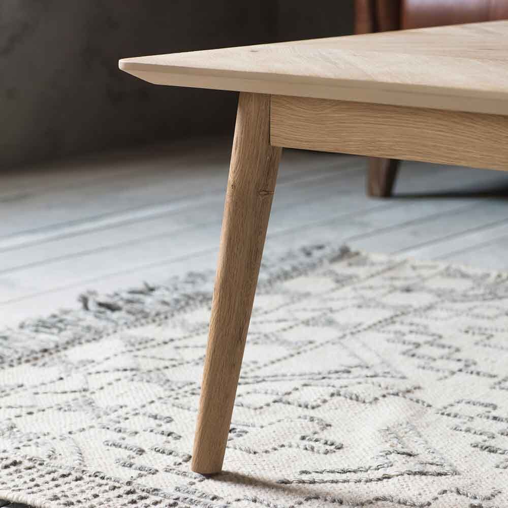 Florence Coffee Table Oak - Image 2