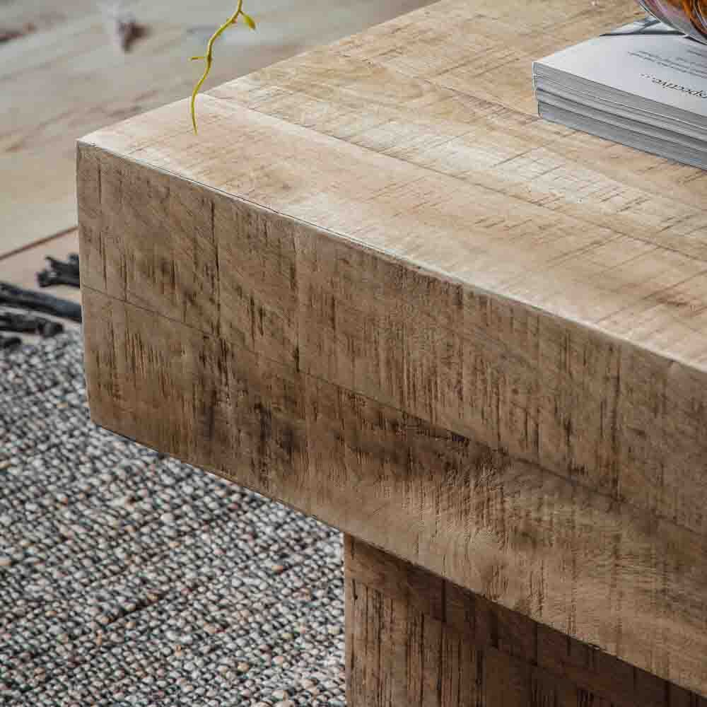 Helsinki Coffee Table Natural Mango - Image 2