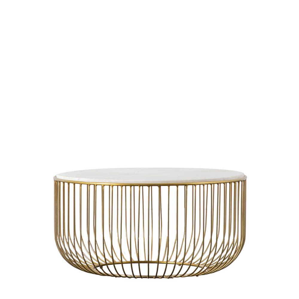 Saran Coffee Table Gold - Image 3