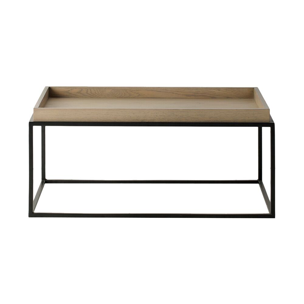 Montgomery Tray Coffee Table Grey - Image 4