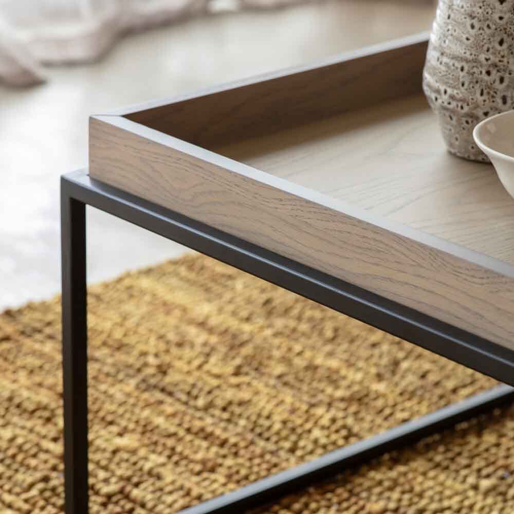 Montgomery Tray Coffee Table Grey - Image 2