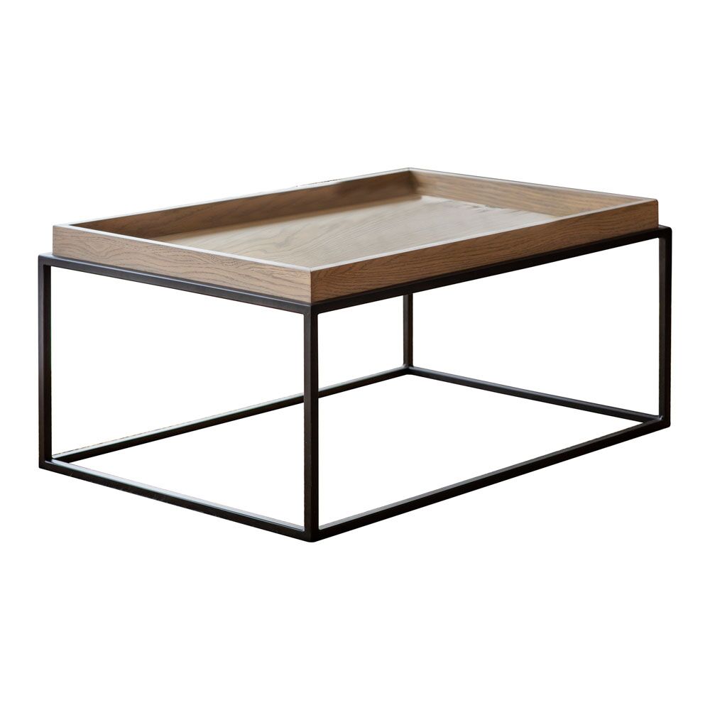 Montgomery Tray Coffee Table Grey - Image 3