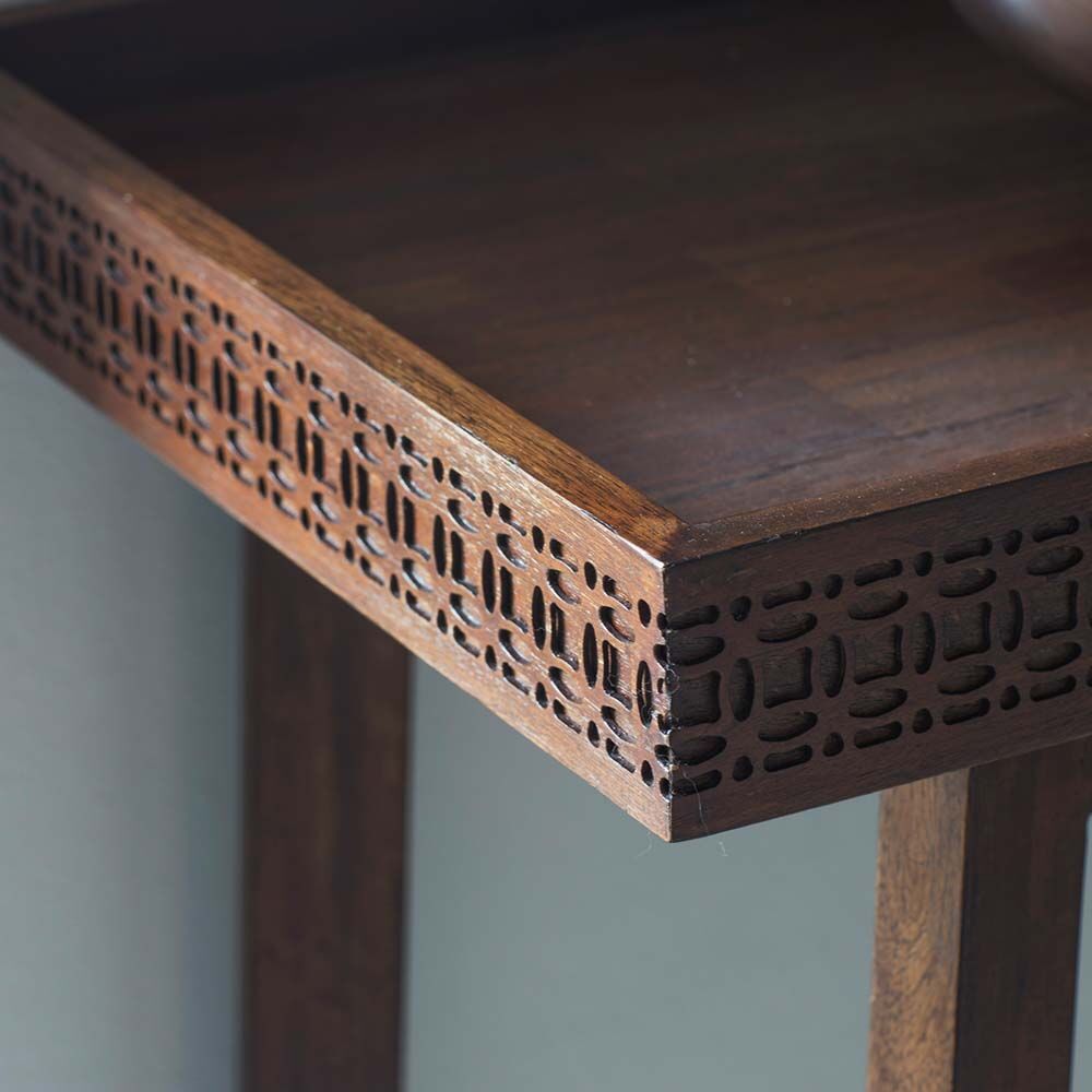 Aswan Retreat Console Table Brown Mango - Image 3