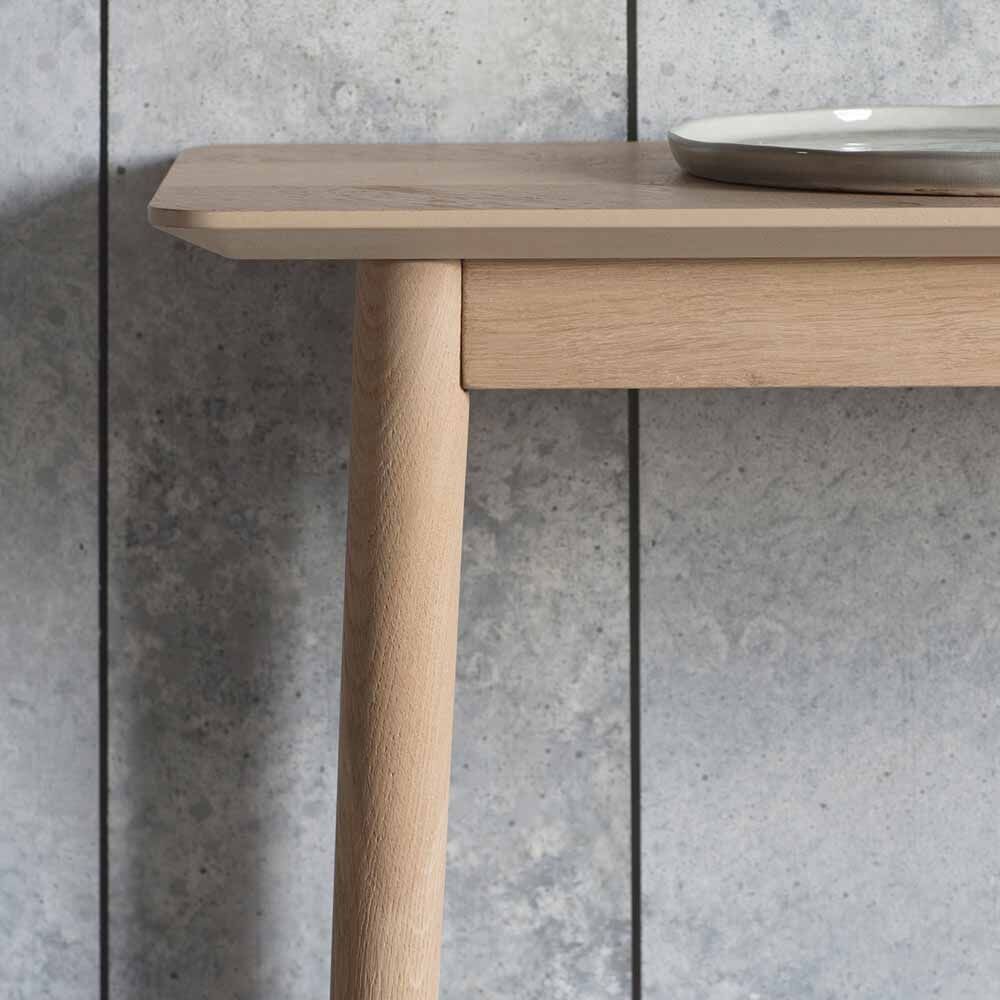 Florence Console Table Oak - Image 3