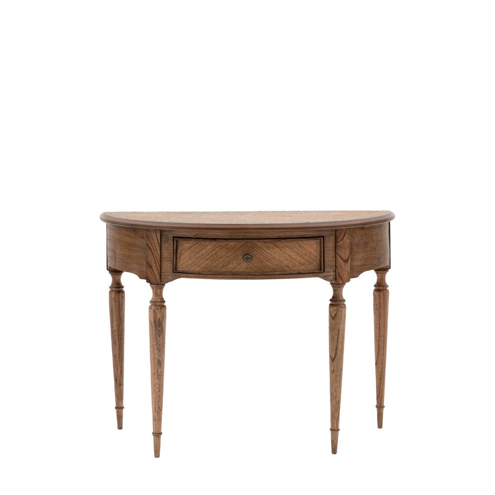 Kerman Demi Lune Table Peroba - Image 5