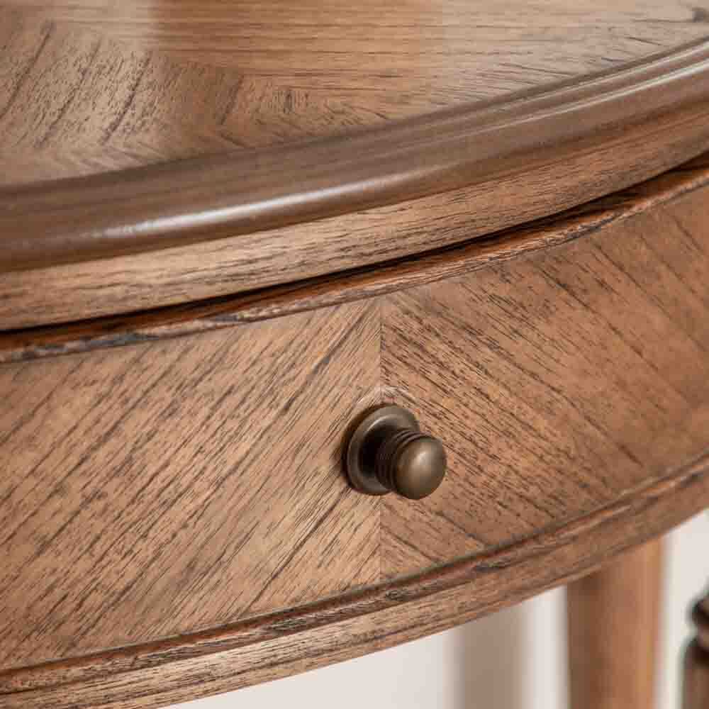 Kerman Demi Lune Table Peroba - Image 3