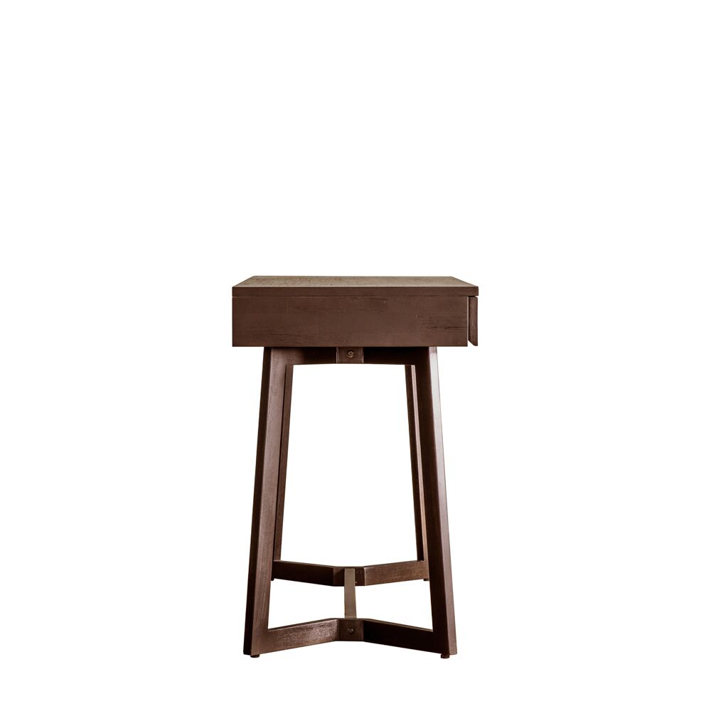 Aswan Retreat 2 Drawer Desk Brown Mango - Image 4