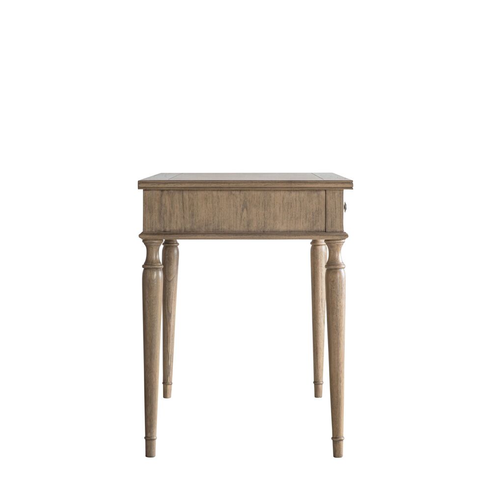 Reims 2 Drawer Desk Natural - Image 4