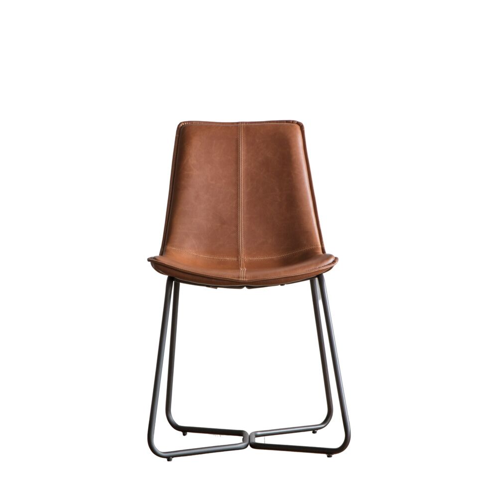Dayton Chair Brown (2 Pack) - Image 5