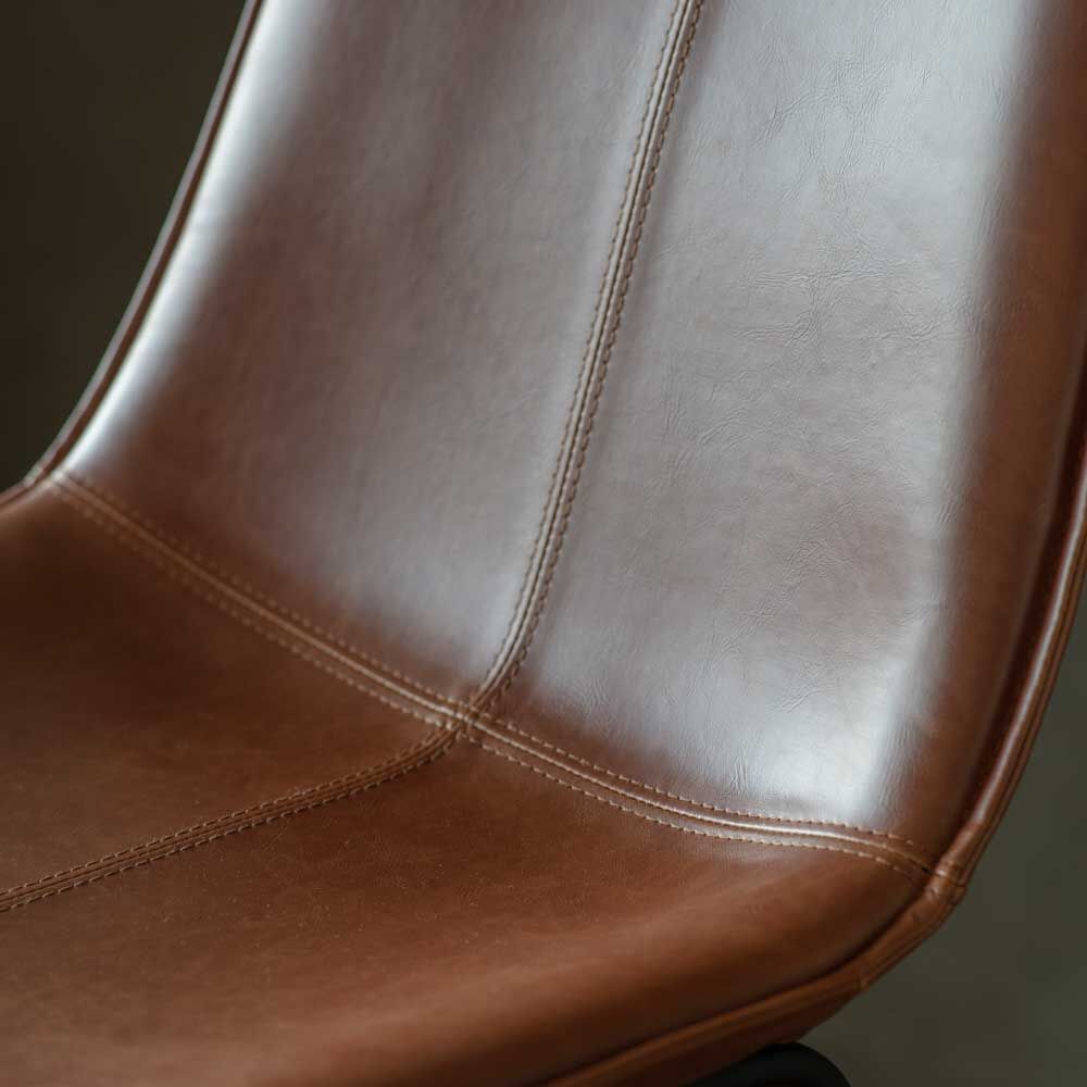 Dayton Chair Brown (2 Pack) - Image 2