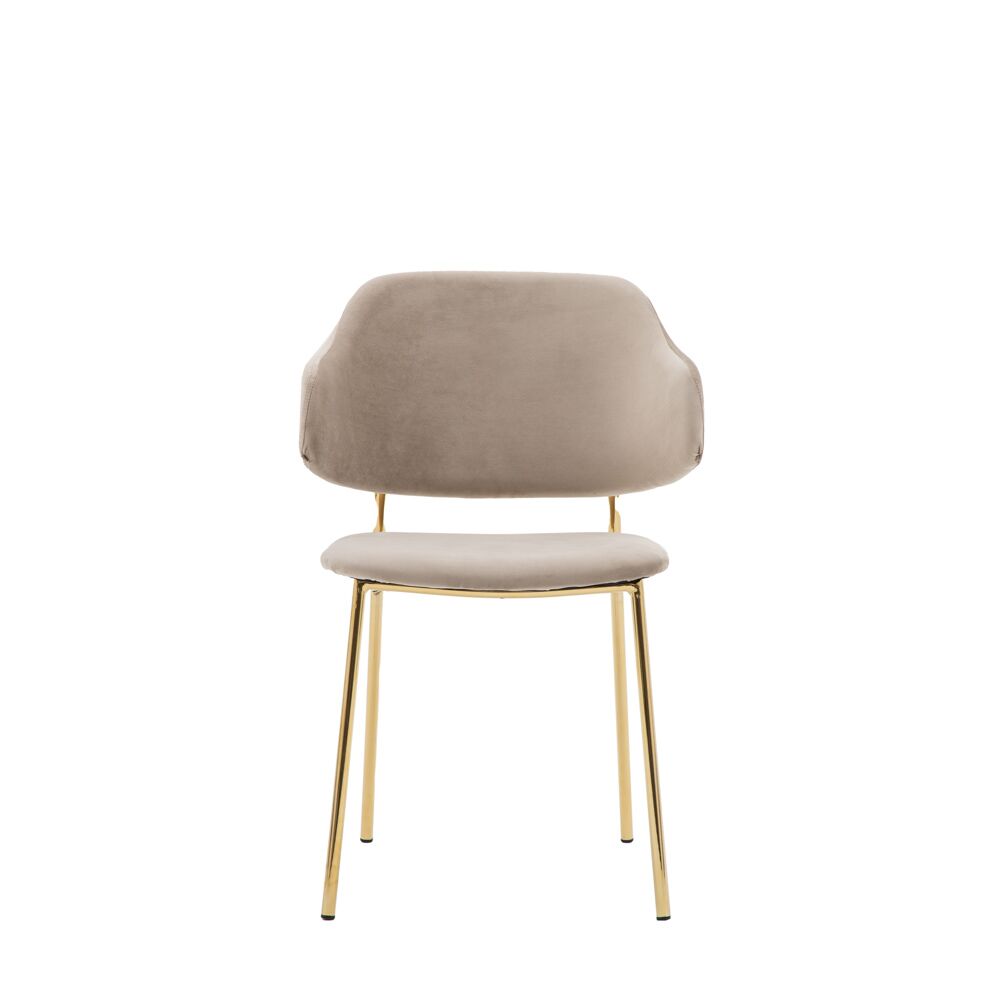 Whitechapel Dining Chair Taupe (2 Pack) - Image 5