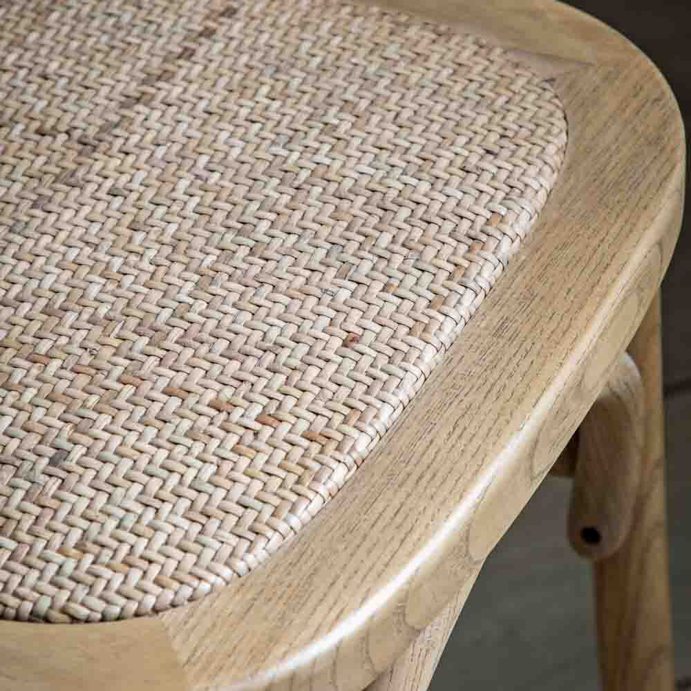 Harar Chair Natural/Rattan (2 Pack) - Image 3
