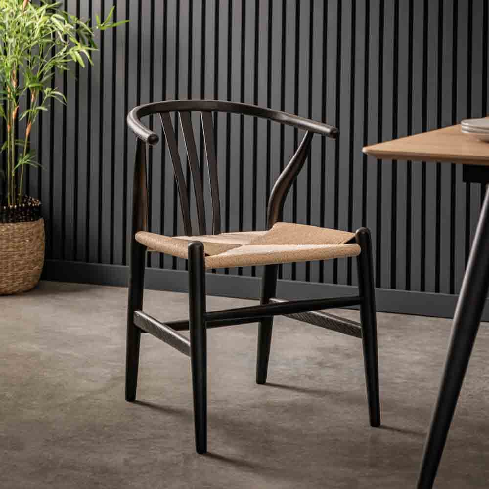 Dungannon Chair Black (2 Pack)