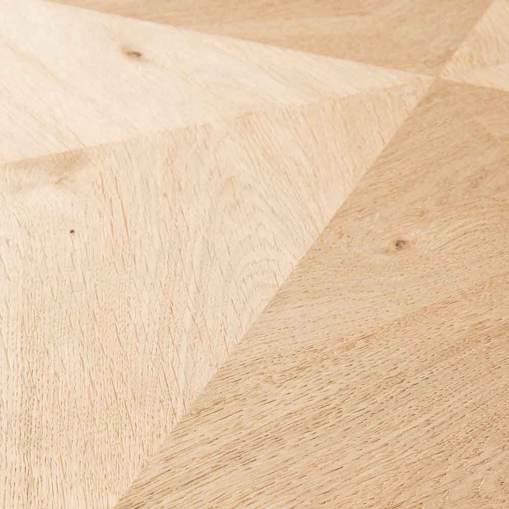 Florence Round Dining Table Oak - Image 4