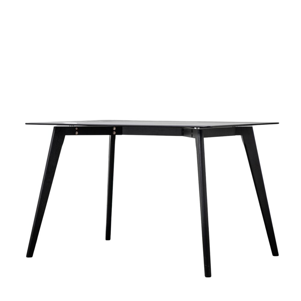 Kyoto Rectangle Dining Table Black - Image 3