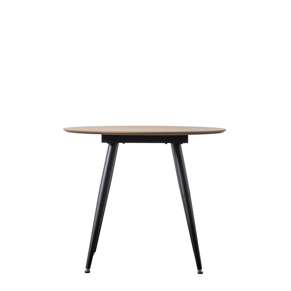 Albany Round Dining Table Oak - Image 3