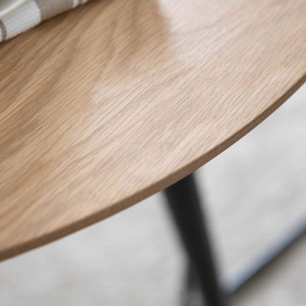 Albany Round Dining Table Oak - Image 2