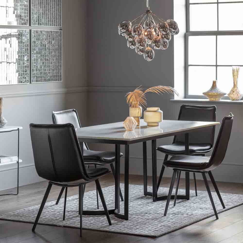 Chios Dining Table Black