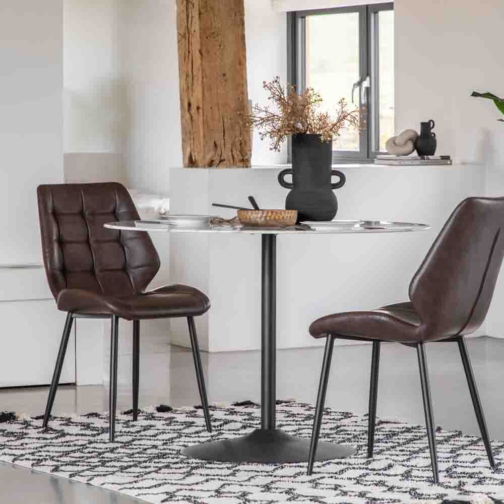 Ronsberg Dining Table White Effect - Image 2