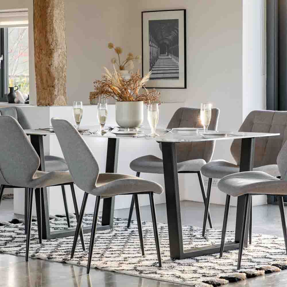 Talbot Dining Table White Effect - Image 2