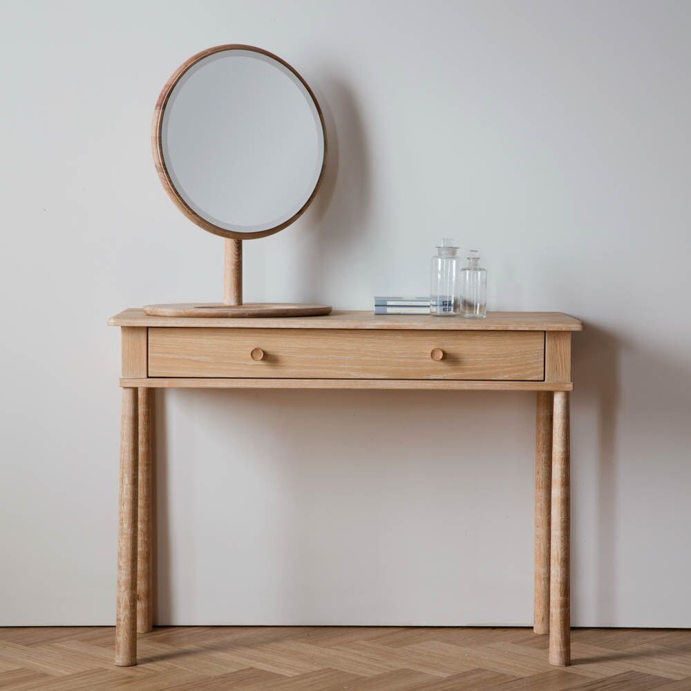 Harbin Dressing Table With Drawer Oak