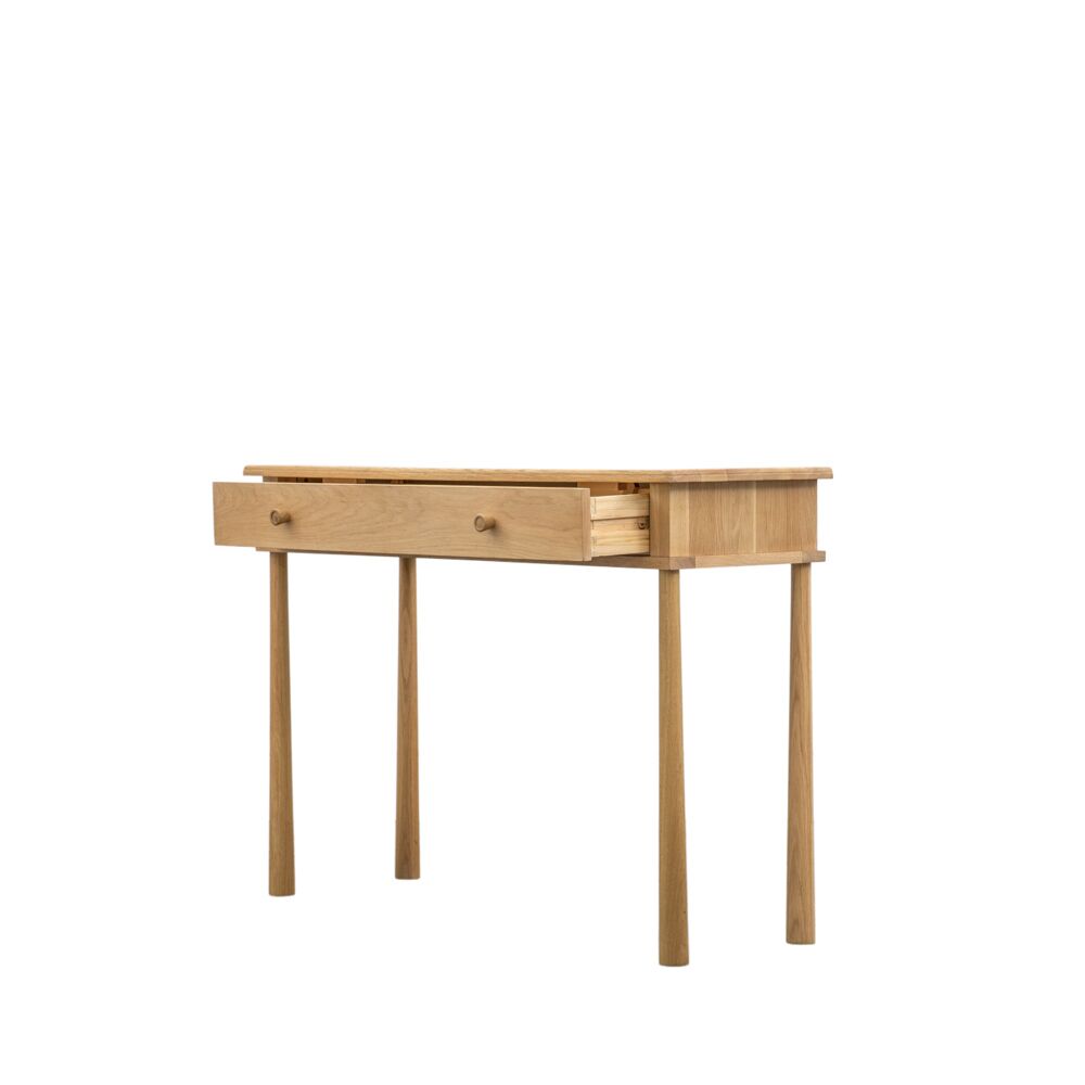 Harbin Dressing Table With Drawer Oak - Image 3