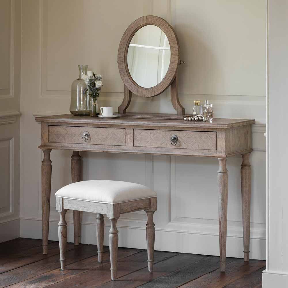 Reims Dressing Stool Natural - Image 2
