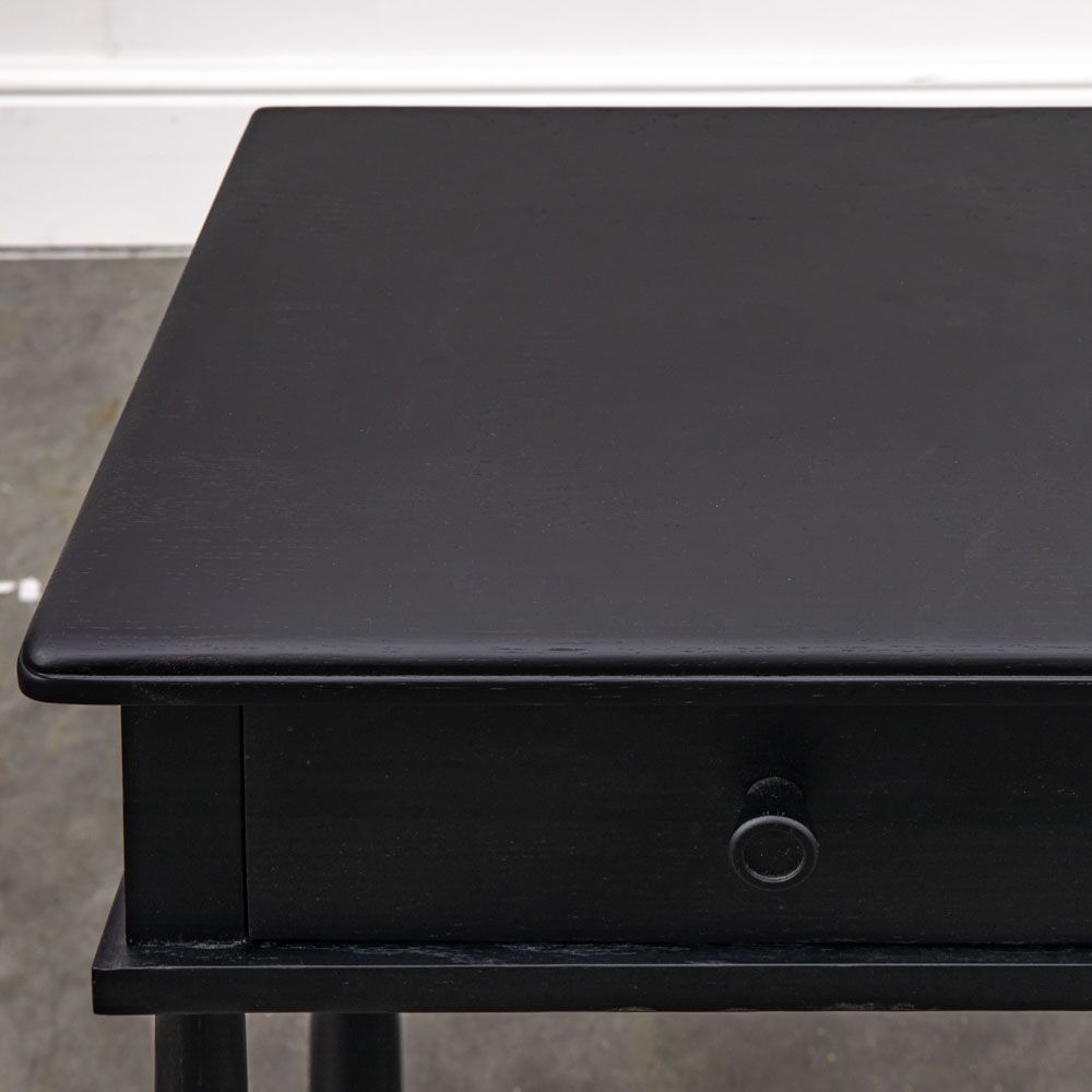 Harbin Dressing Table With Drawer Black - Image 3