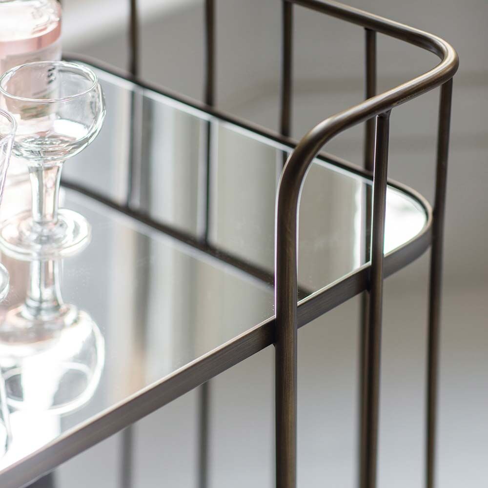Varna Drinks Trolley Bronze - Image 2