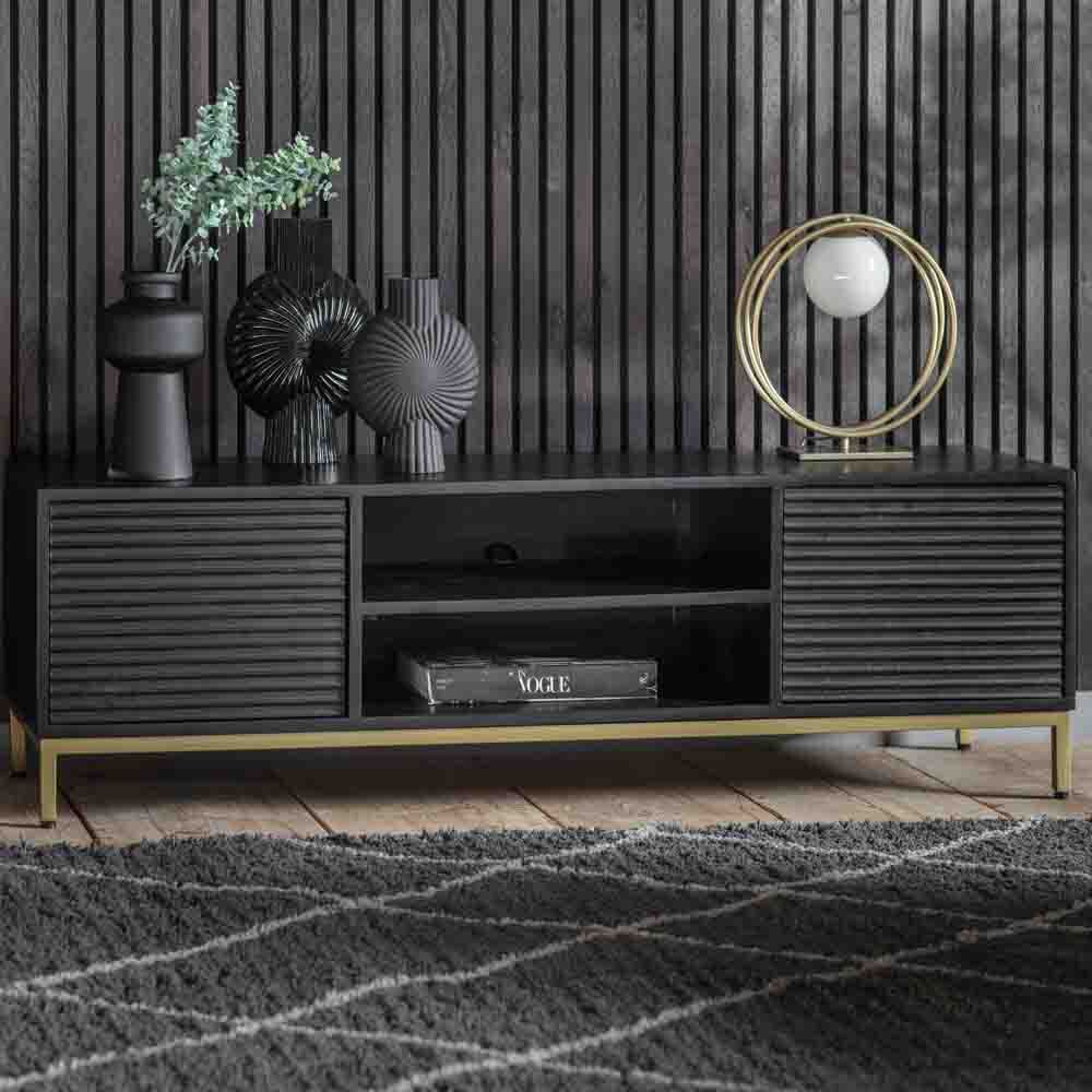 Pavlova Media Unit Black / Gold