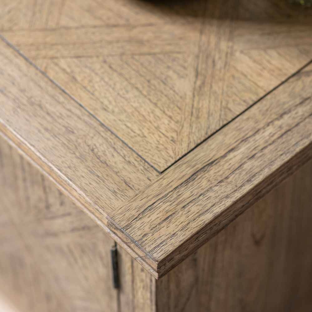 Reims 2 Door Media Unit Natural - Image 3