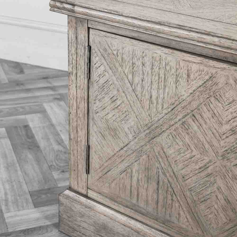 Reims 2 Door Media Unit Natural - Image 4