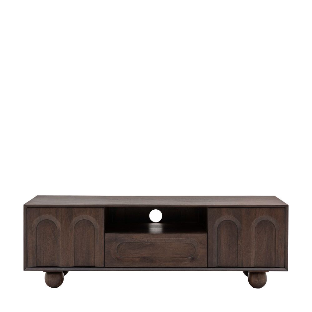 Arch Media Unit Walnut - Image 5