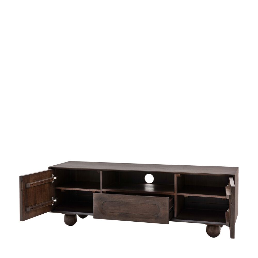 Arch Media Unit Walnut - Image 4