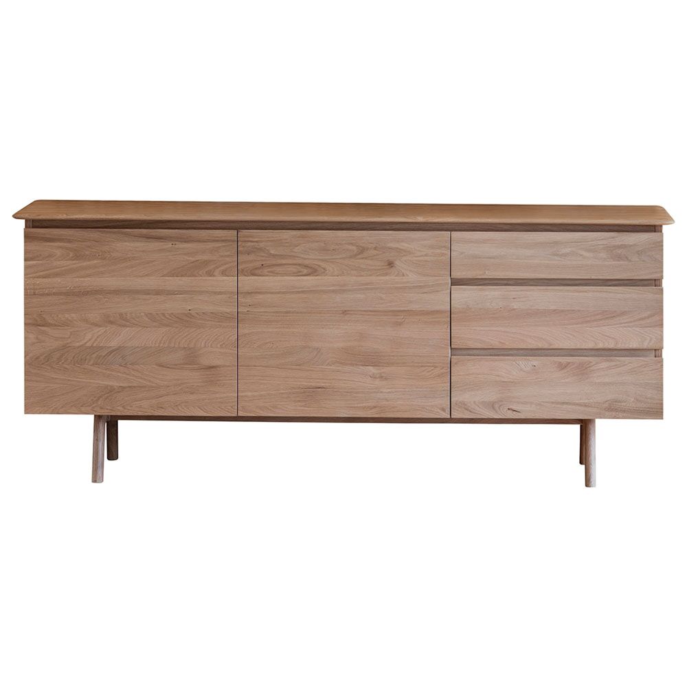 Girona 2 Door 3 Drawer Sideboard Oak - Image 5