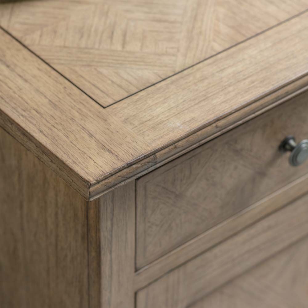 Reims 2 Door 1 Drawer Sideboard Natural - Image 4