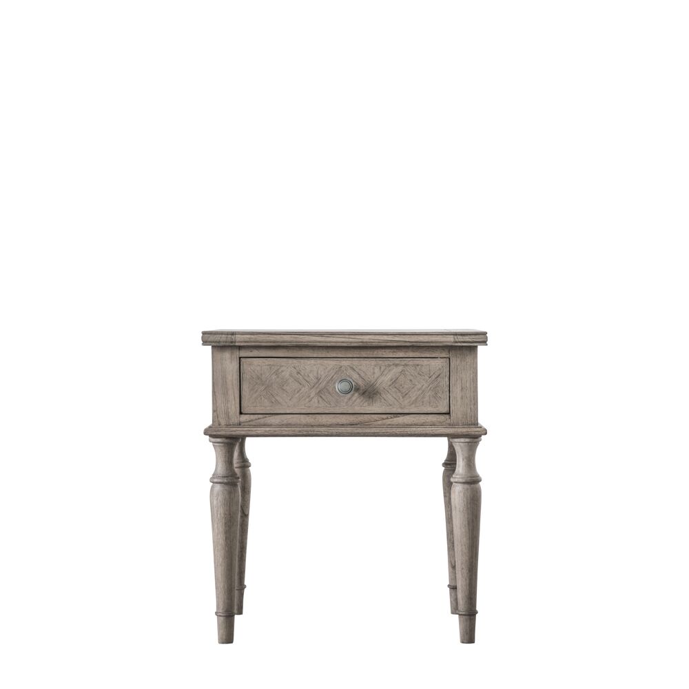 Reims 1 Drawer Side Table Natural - Image 5