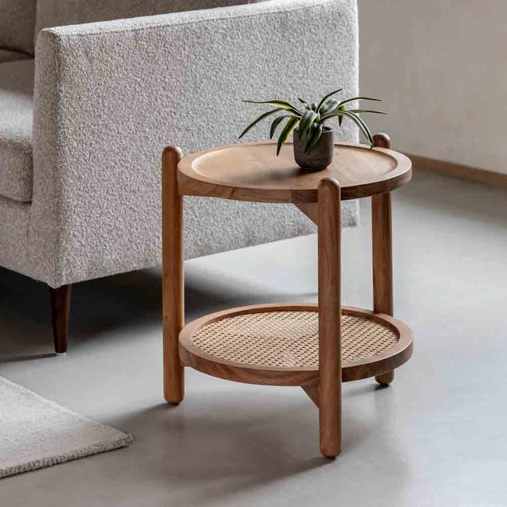 Hanover Side Table Natural Acacia