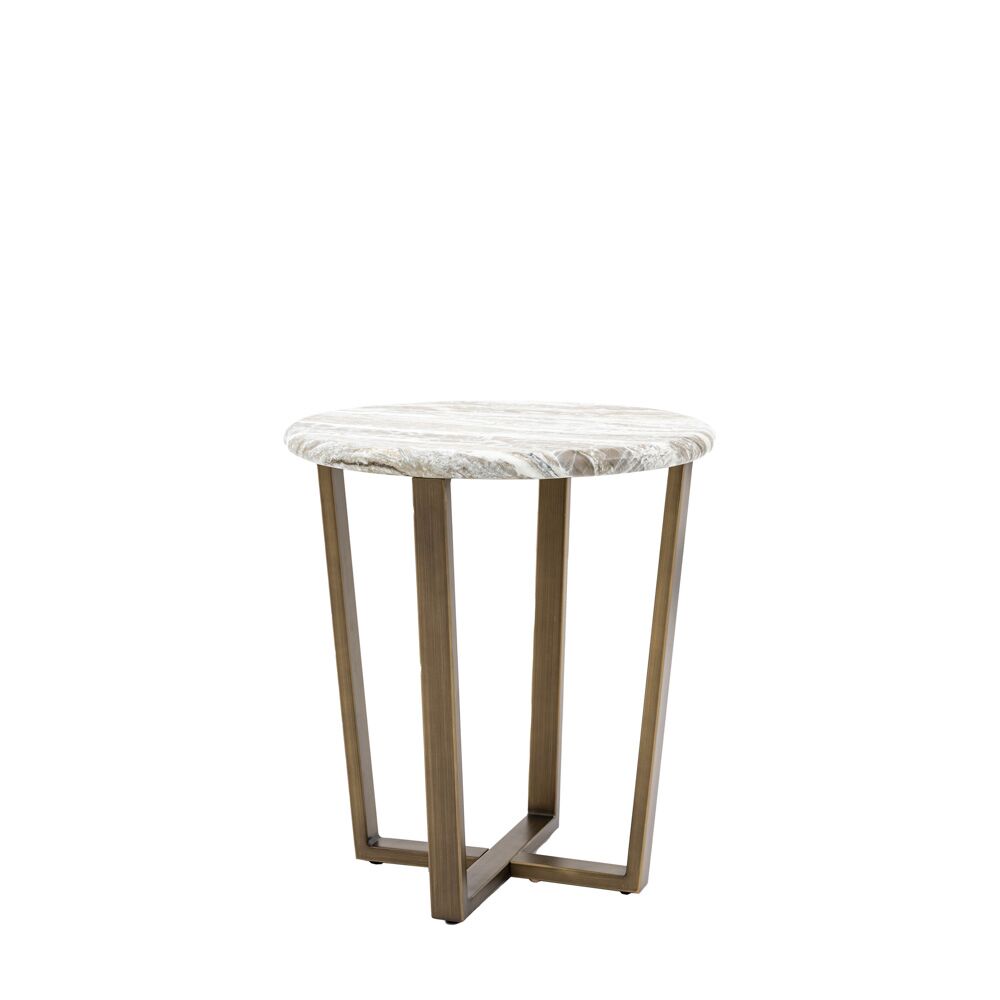 Guarda Side Table Green Marble - Image 3