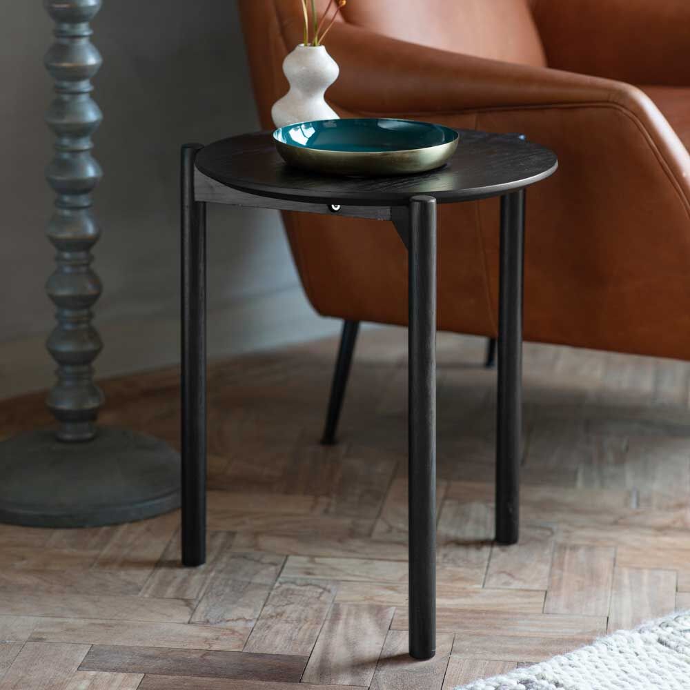 Ancona Side Table Black